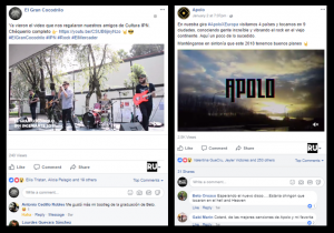 Facebook Videos Para Bandas